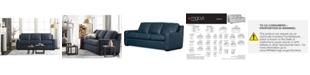 Furniture Lisben II Leather Sofa Collection